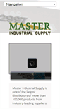 Mobile Screenshot of master-industrial.com